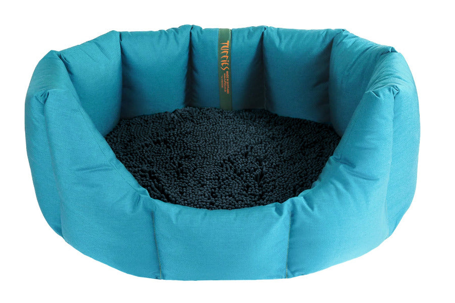 (Easy Access Teal with Navy Dog Dryer)