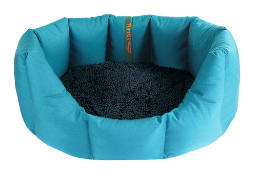 (Easy Access Teal with Navy Dog Dryer)