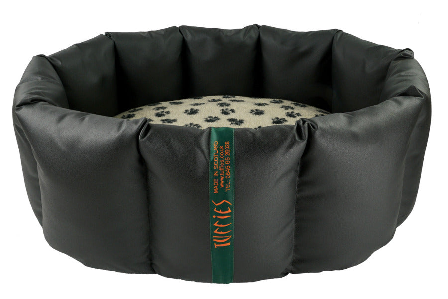 (Full Nest Black with Paw Print)