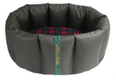 (Full Nest Black with Red Tartan)