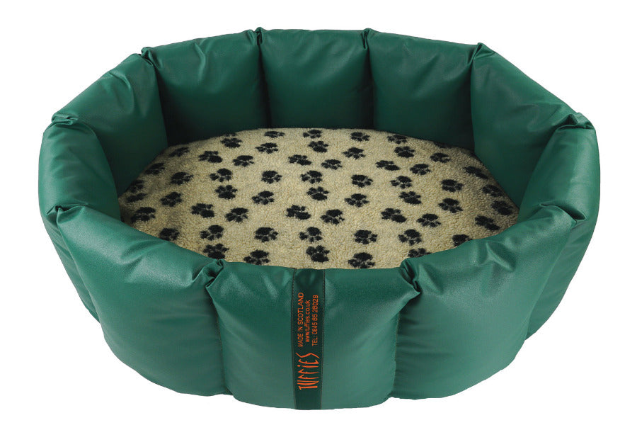 (Full Nest Green with Paw Print)