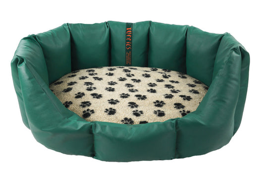 (Easy Access Green with Paw Print)