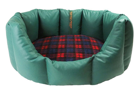 (Easy Access Green with Red Tartan)