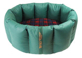 (Full Nest Green with Red Tartan)