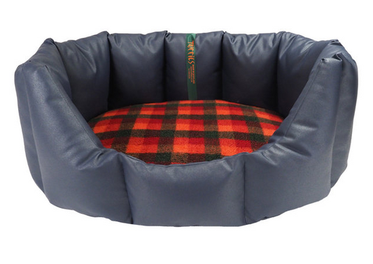 (Easy Access Navy with Autumn Check)