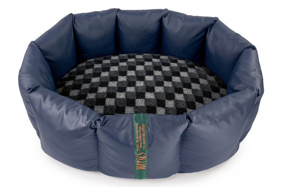 (Full Nest Navy with Grey Check)