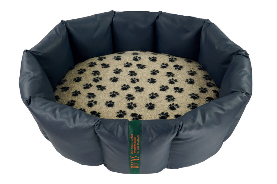 (Full Nest Navy with Paw Print)
