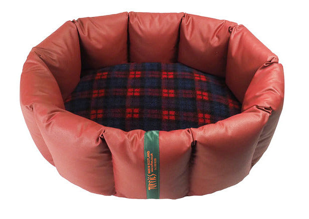 (Full Nest Russet with Red Tartan)
